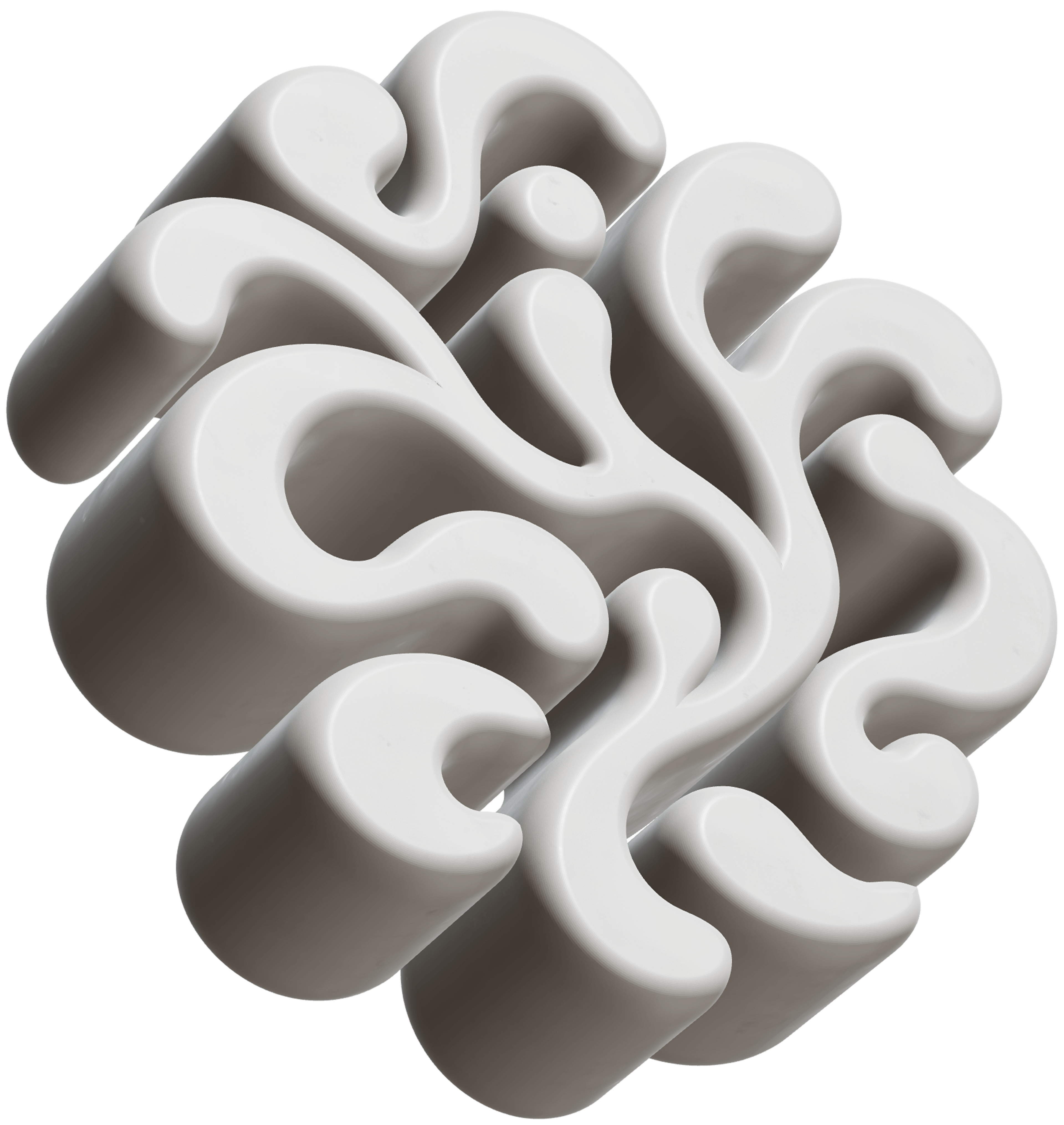Sculptural hardware concept
